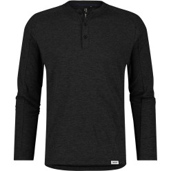 T-shirt met lange mouwen - Serengeti - zwart - Dassy - XL / PCE