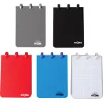 Atoma Pocket Notebook A7 120 Pages Polypropylene 5mm Grid Assorted Colors