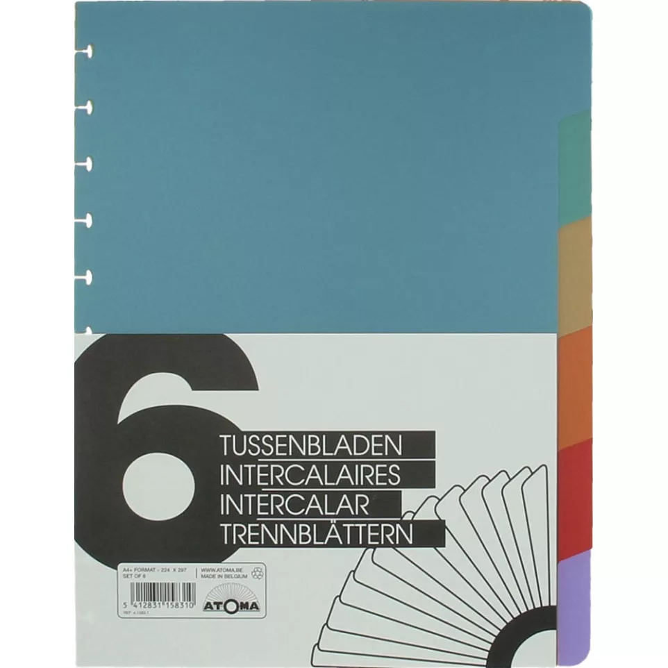 Atoma tabbladen, voor A4 schriften,...