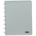 Atoma schrift, ft A5, 144 bladzijden, PP, gelijnd, geassorteerde kleuren