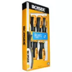 Set van 7 Ironside PZ-Plat schroevendraaiers / pce