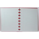 Atoma Classic A5 Notebook, 100 Lined Pages, Assorted Colors, Cardboard Cover
