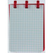 Atoma Trendy Pocket Notebook A7 120 Pages 5 mm Grid Assorted Colors PP Cover