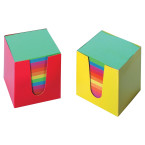 Cube-mémo en carton,...