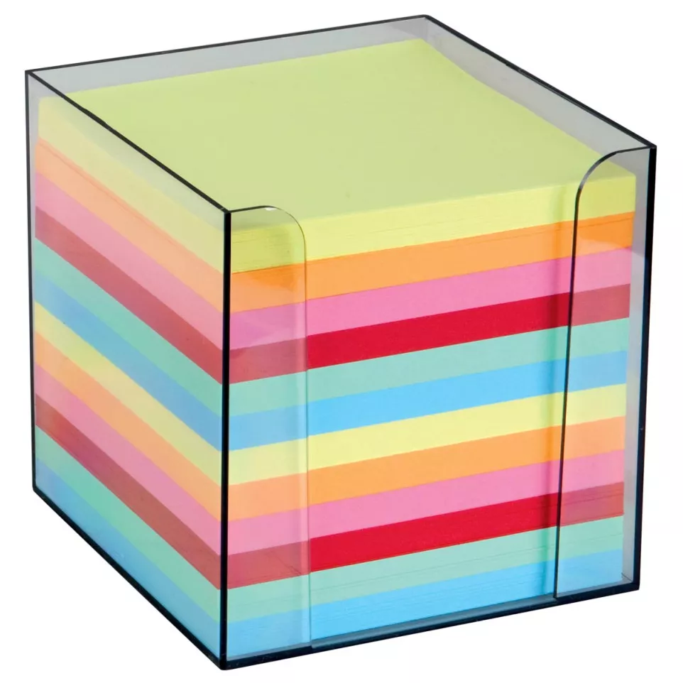 Cube-mémo en PP, feuillets en...