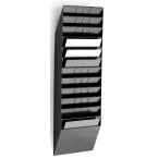 Durable FLEXIBOXX 12 Literature Holder A4 Landscape Black