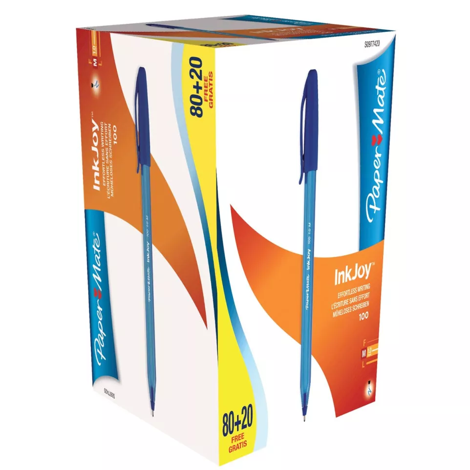 Paper Mate InkJoy 100 Stick Ballpoint...