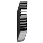 Durable porte-brochures Flexiboxx 12 A4 noir