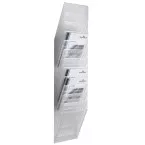 Durable porte-brochures Flexiboxx 12 A4 transparent
