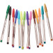 Bic stylo bille Cristal Multicolour, étui de 15 pièces en couleurs assorties