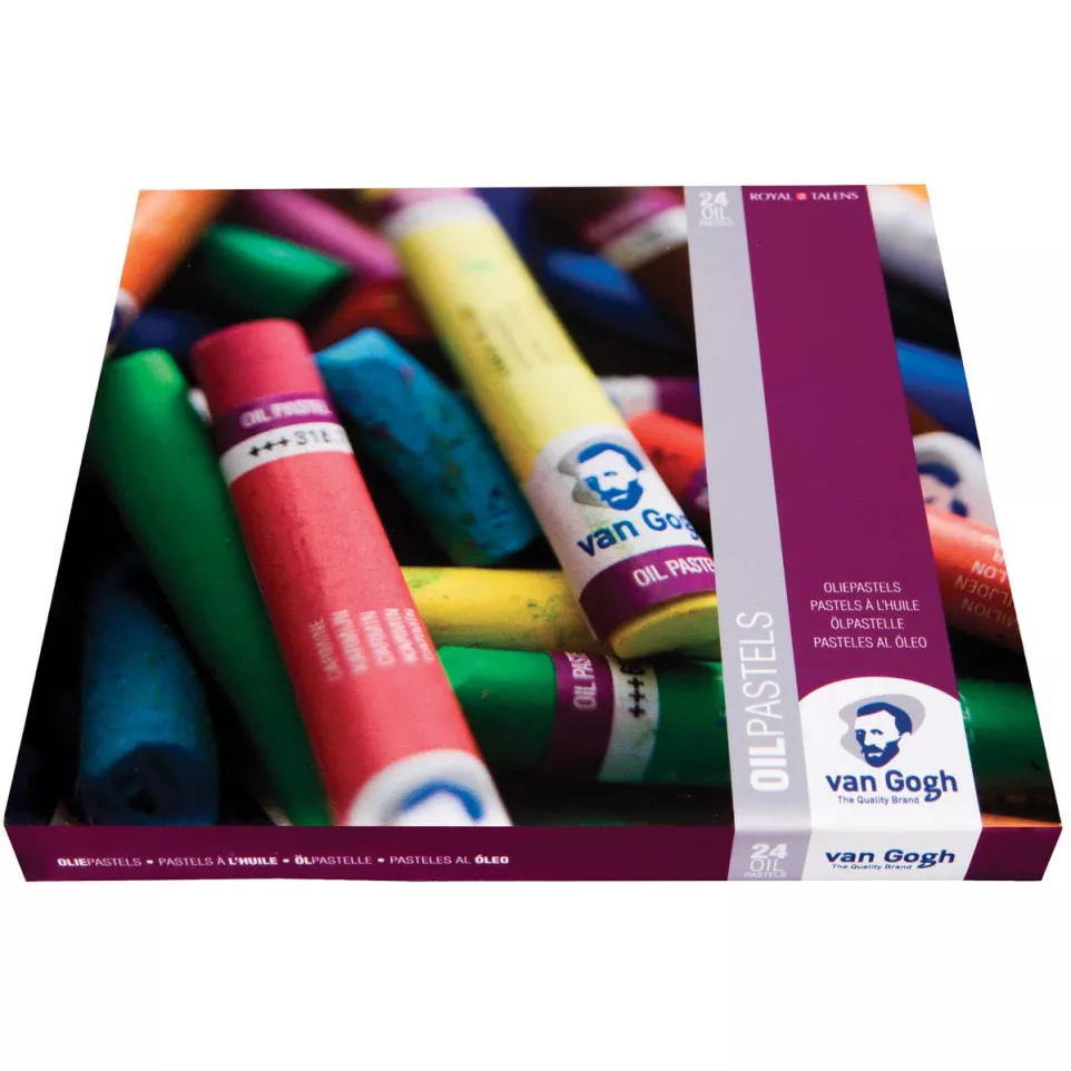 Van Gogh oliepastel basisset, doos...