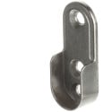 30x15mm ovale vernikkelde kledingstang / pce
