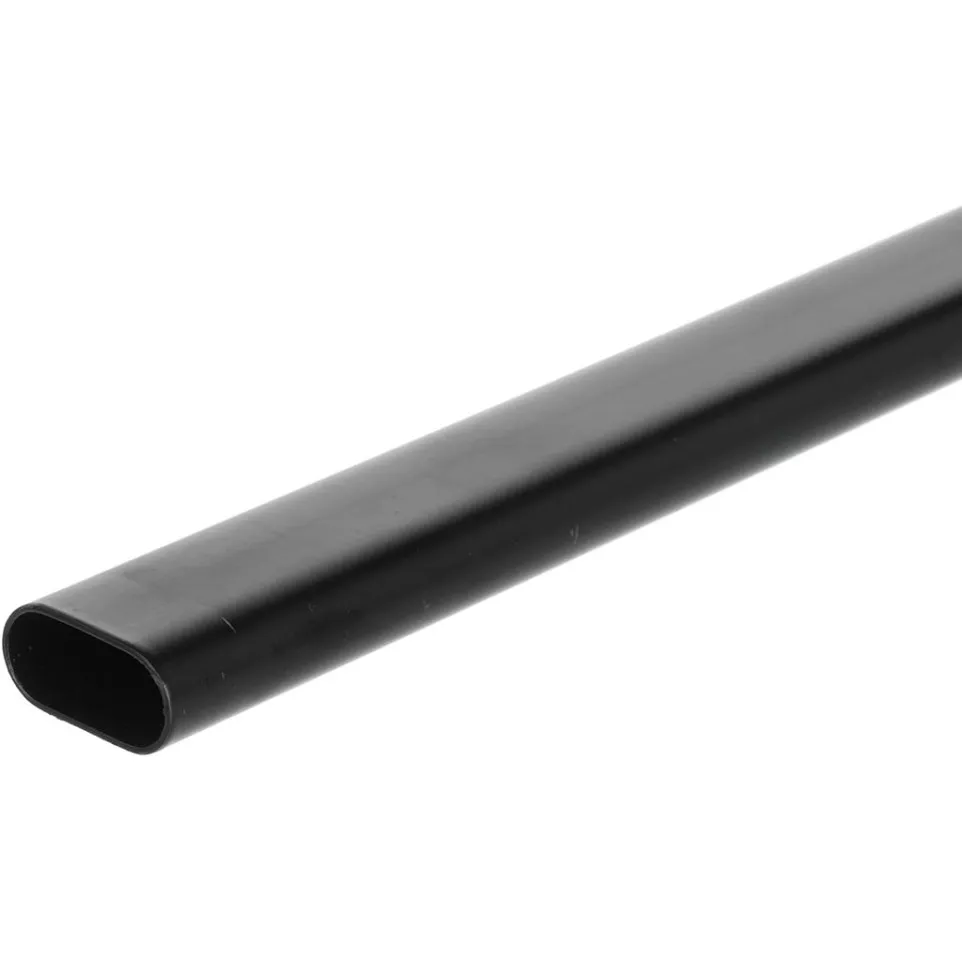 Ovale kledingstang 30x15x1,0mm mat...