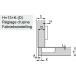 Stylish 110° Nickel-Plated Concealed Hinge (Ø8x10mm), Soft-Close and Self-Closing, for Overlay Door