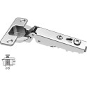 Stylish 110° Nickel Plated Screw-On Hinge with Soft Close and Self Closing for Overlay Door / PC