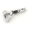 Stylish 110° Nickel Plated Screw-On Hinge with Soft Close and Self Closing for Overlay Door / PC