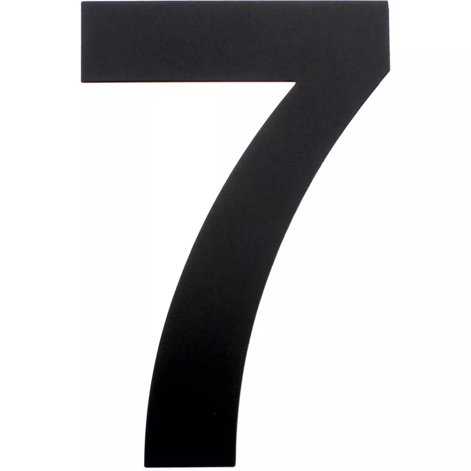 Flat Number 7 Matte Structured Black...