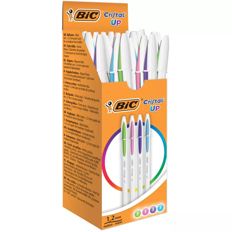 Bic balpen Cristal Up, doos met 20...