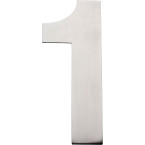 Chiffre plat 155mm inox...