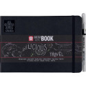 Sakura schetsboek, 140 g/m², ft A5, zwart, 80 vel