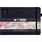 Sakura Sketch & Note Book, 140 gsm, A5, white, 80 sheets
