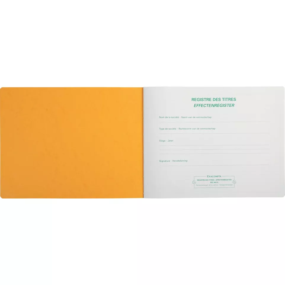 Exacompta Register of Securities, 24...