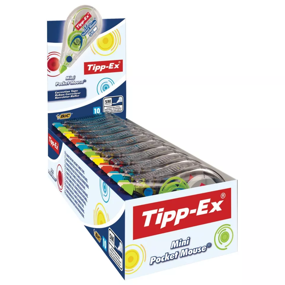 Tipp-ex correctieroller mini pocket...