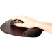 Fellowes tapis de souris avec repose poignet en gel, noir