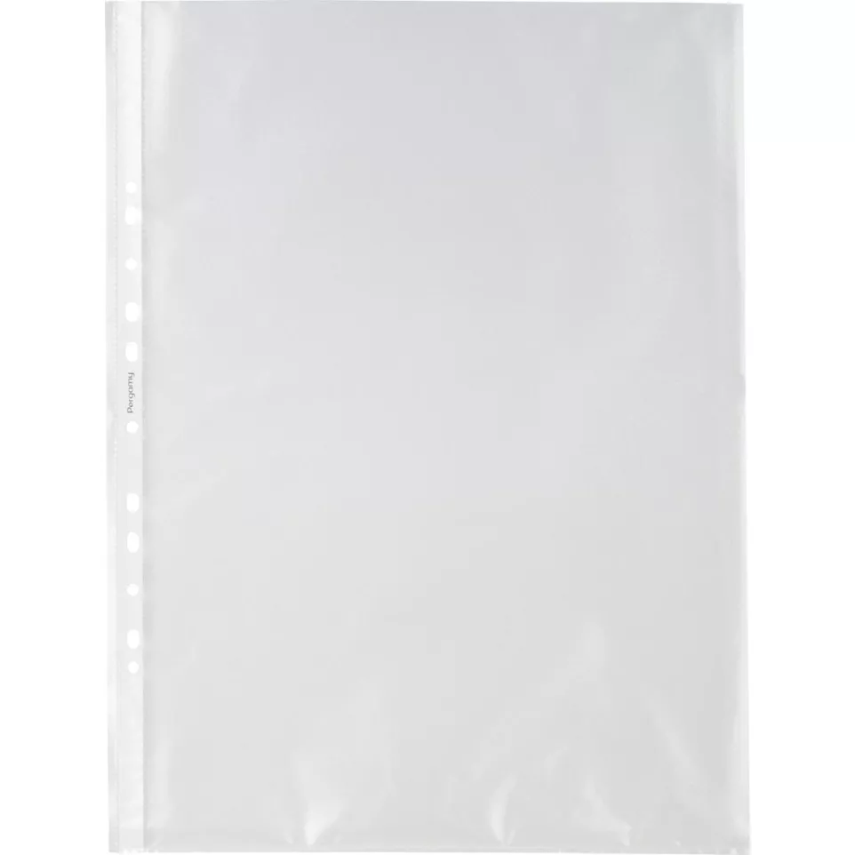 Pergamy A3 Portrait Punched Pockets,...