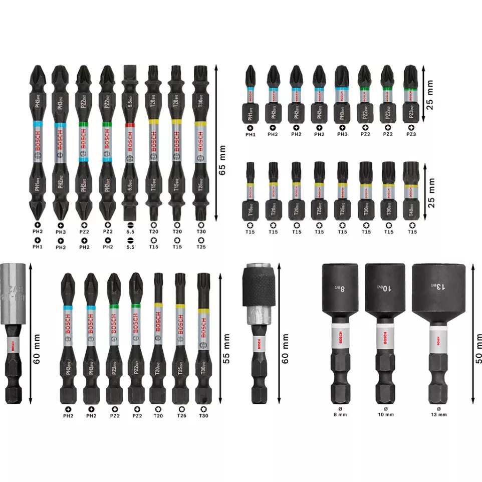 Bosch Pro Impact 36-delige...