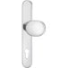 Poignée + tirant boule Kronos 108 L 90° 92 PZ sur plaque 36mm inox (sans carré, sans vis) / pce