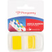 Pergamy index ft 43 x 25 mm, geel