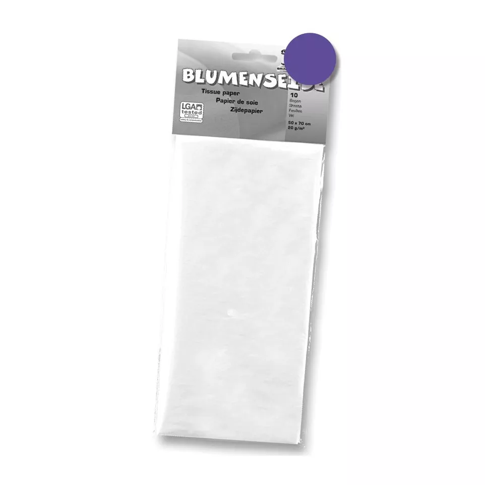 Folia zijdepapier violet