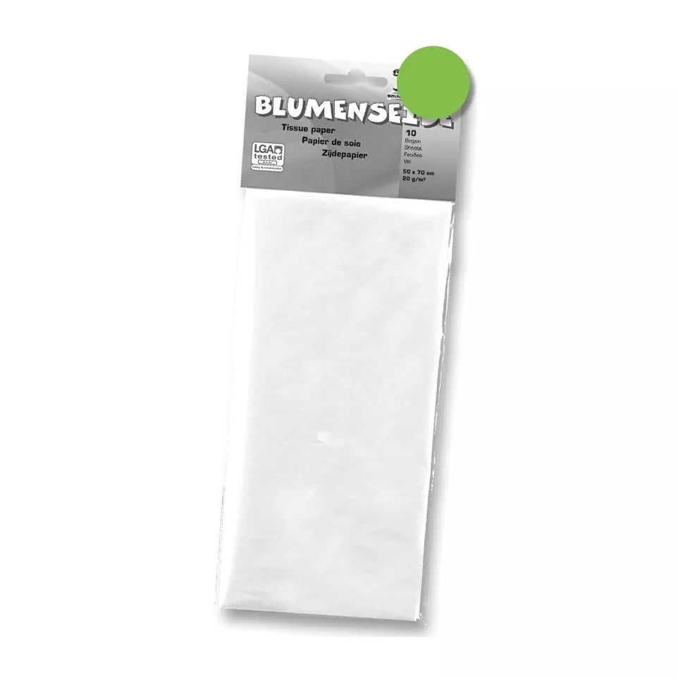 Folia zijdepapier lichtgroen