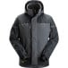 Veste hiver capuche imperméable - 1112 - gris/noir - Snickers - M / pce
