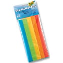 Folia Assorted Colored Tissue Paper Sheets dark blue white light green purple black brown yellow