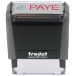 Trodat tekststempel Printy Line tekst: PAYE