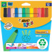 Bic Kids Visacolor XL Felt Tip Markers Blister Pack of 12