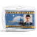 Durable porte-badge pour carte de sécurité, boîte de 10 pièces