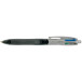 Bic 4 Colours Grip Pro stylo bille 4 couleurs, moyen, 4 couleurs d'encre classique, corps gris foncé
