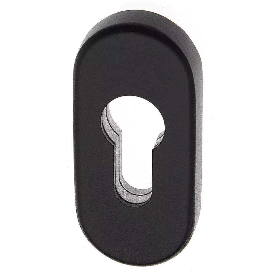 Oval Security Escutcheon PZ 9mm Thick...