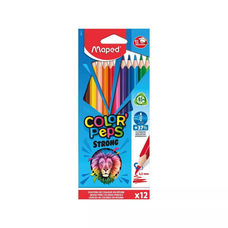 Maped kleurpotlood Color'Peps Strong,...