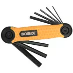 Set of 8 Allen Keys 1.5 to 8mm with Plastic Holder per Piece