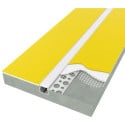 DEOLINE P architectural black aluminum LED profile with black cover 3m