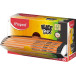 Maped Black'Peps HB Pencil Without Eraser Cardboard Display Box of 100 Pieces