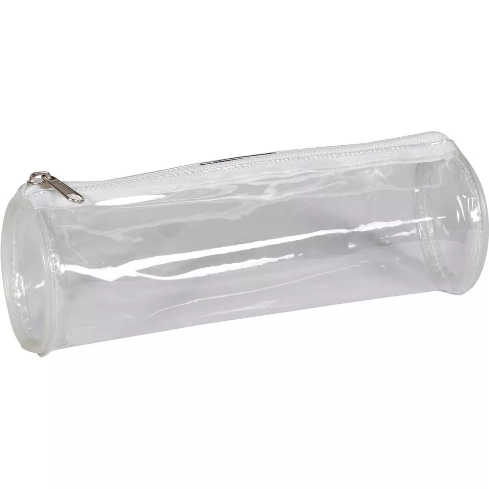 Exacompta Transparent Round Pencil Case
