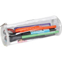 Exacompta Transparent Round Pencil Case