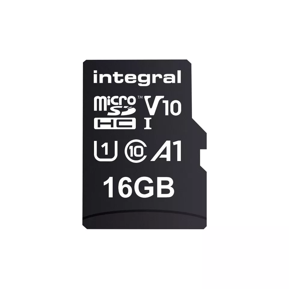 Integral microSDHC geheugenkaart, 16 GB