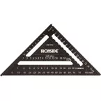 Équerre rapporteur ironside 180x180mm aluminium / pce
