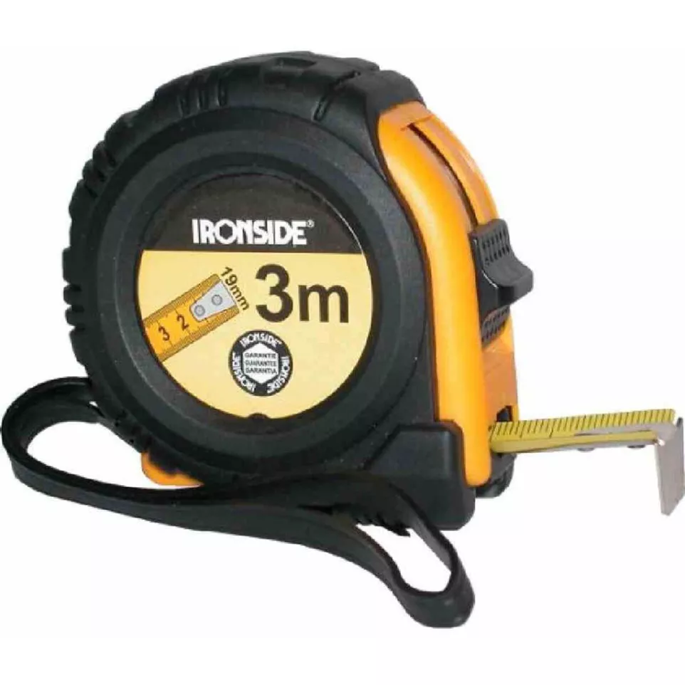 Ironside Tape Measure ABS Rubber 3m x...